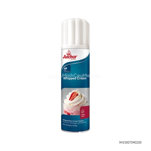 Kem Sữa Tươi Dạng Xịt Anchor 400G