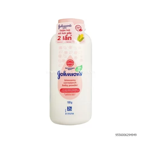 Phấn rôm Johnsons baby 100Gr                                                                                                                                                                                                                              