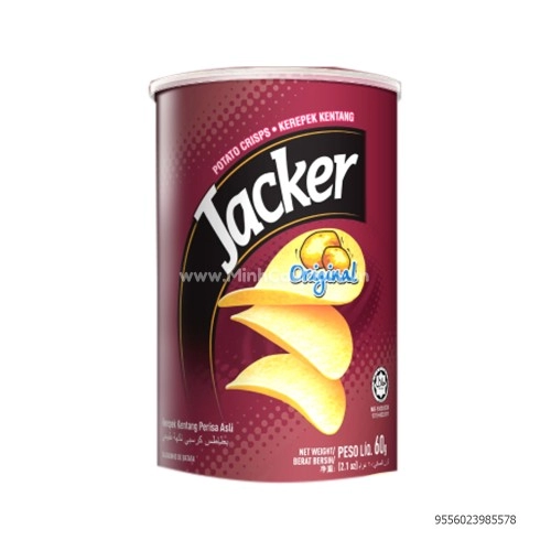 Khoai tây lát Jacker 60g Original Khoai tây lát Jacker 60g Original
