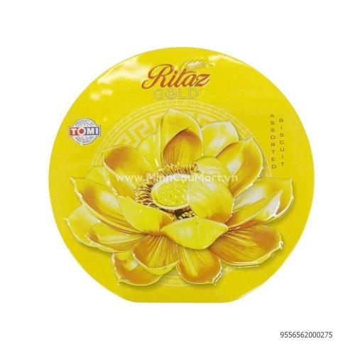 Bánh quy Ritaz HT Sen Vàng 105g Bánh quy Ritaz HT Sen Vàng 105g