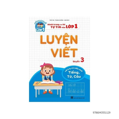 Vở luyện viết quyển 3 