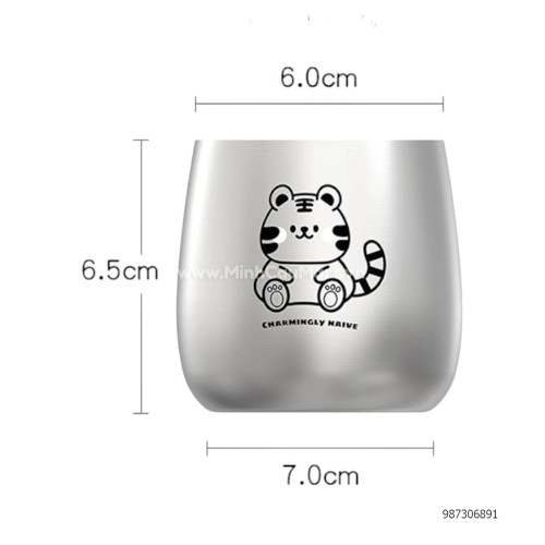 Cốc thấp inox 304 DWB-01