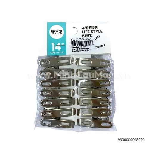 Vỉ kẹp inox 14c -2206                                                                                                                                                                                                                                     