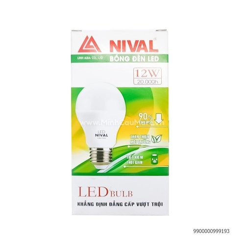 Bóng LED Buld Nival 12w