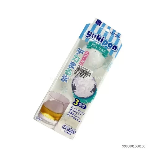 Khay đá Yukipon tròn 03 viên KK-214                                                                                                                                                                                                                       