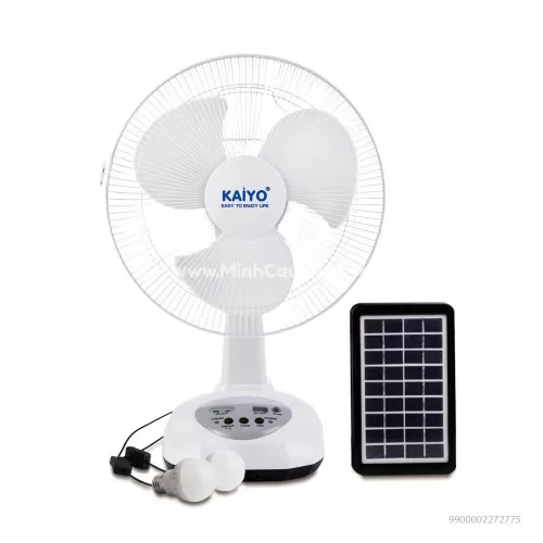 Quạt Sạc Tích Điện Năng Lượng KaiYo KY 968