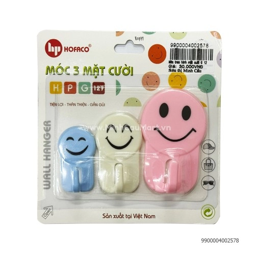 Móc treo hình mặt cười G 127