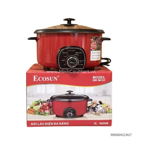 Lẩu điện Ecosun MC 62- 3L