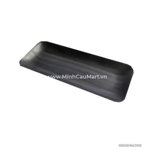 Đĩa nhựa chữ nhật màu đen nhám WKP 085  Đĩa nhựa chữ nhật màu đen nhám WKP 085