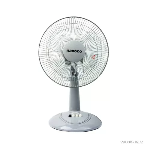 Quạt Bàn Nanoco Màu Xám 1207 