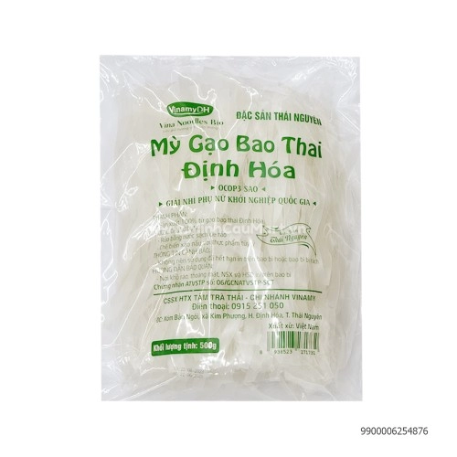 Mì Gạo Bao Thai Định Hoá Sợi To 500G Mì Gạo Bao Thai Định Hoá Sợi To 500G