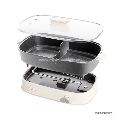 Nồi Lẩu Hai Ngăn Bear DHG-D65A1