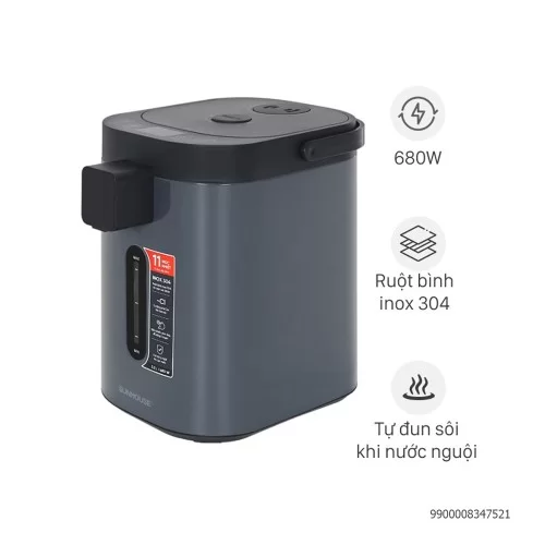 Bình thuỷ điện 3.2L Sunhouse SHD1440 Bình thuỷ điện 3.2L Sunhouse SHD1440