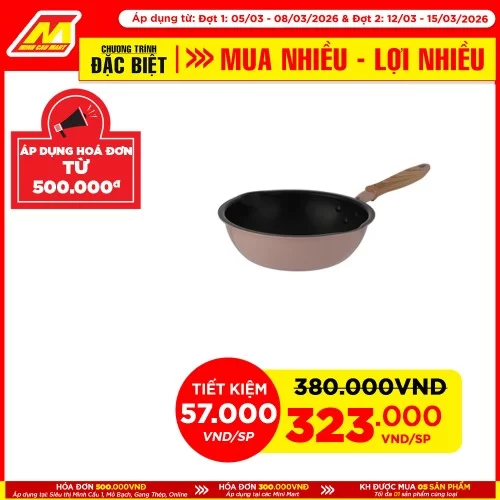 Chảo rán inox size 24cm Glaub                                                                                                                                                                                                                             