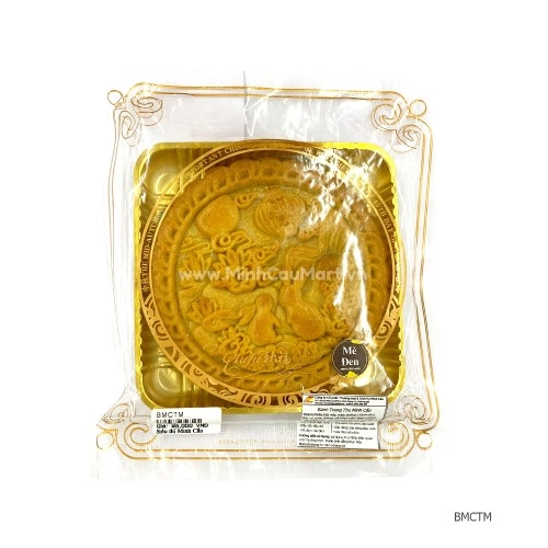 Bánh Trung Thu Mochi Trứng Muối Mè Đen 300g Bánh Trung Thu Mochi Trứng Muối Mè Đen 300g