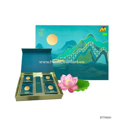 Hộp quà trung thu Minh Nguyệt Sơn Hà                                                                                                                                                                                                                       Hộp quà trung thu Minh Nguyệt Sơn Hà