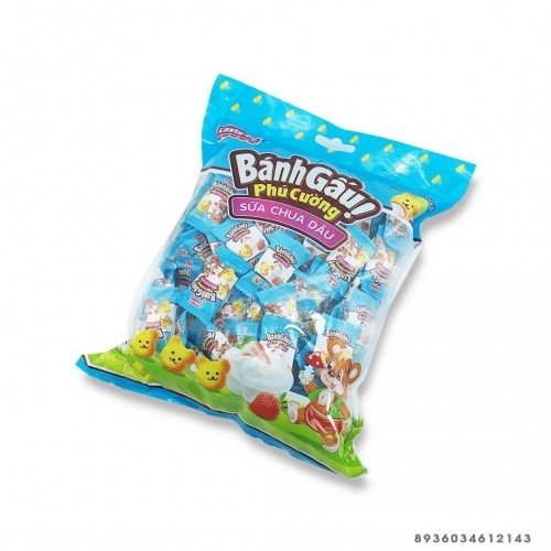 Bánh Gấu Fucuco Vị Sữa Chua 300gr Bánh Gấu Fucuco Vị Sữa Chua 300gr