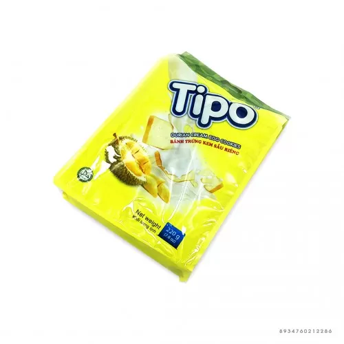 Bánh Tipo Vị Sầu Riêng 220Gr Bánh Tipo Vị Sầu Riêng 220Gr
