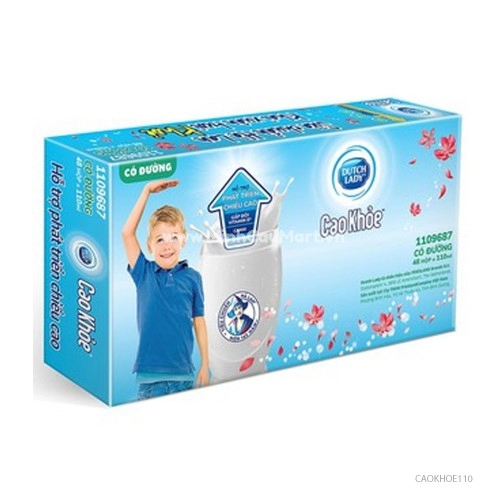 Sữa cao khỏe 110ml 48hộp/thùng 