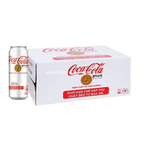 Nước Giải Khát Coca-Cola Plus Thùng 24 lon*330ml  Nước Giải Khát Coca-Cola Plus Thùng 24 lon*330ml 