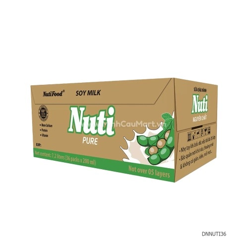Sữa đậu nanh Nuti 36bịch/thùng