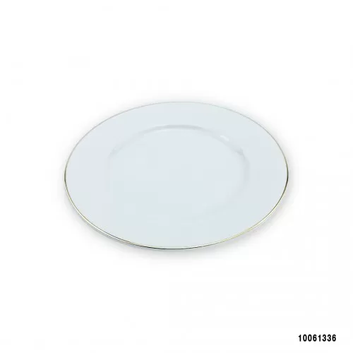 Đĩa Tròn Chỉ Vàng 8CM Đĩa Tròn Chỉ Vàng 8CM