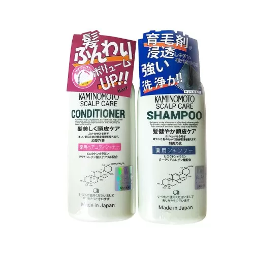 Dầu Gội Xả Kích Thích Mọc Tóc Kaminomoto 300ml