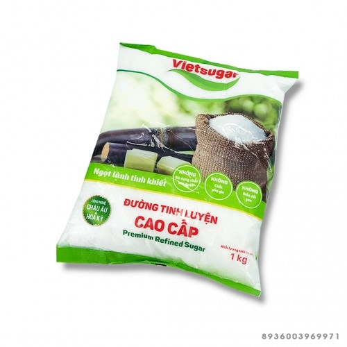 Đường Tinh Luyện Cao Cấp Vietsugar Gói 1kg