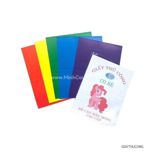 Giấy thủ công có kẻ đề can dán 