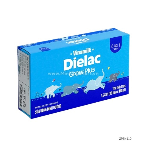 SUDD Dielac Grow Plus sữa non 110ml 48 hộp/thùng