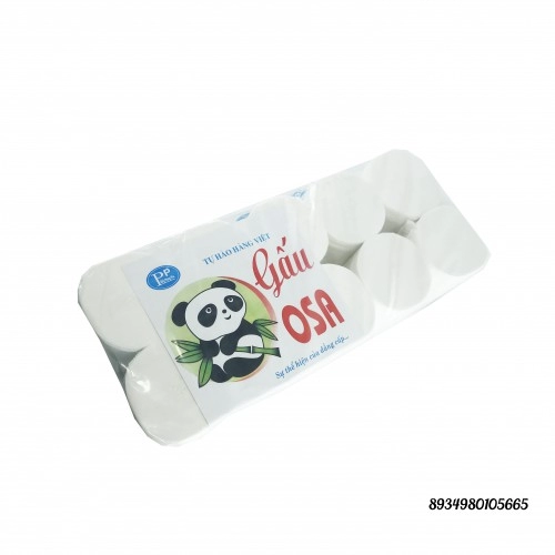 Giấy Vệ Sinh OSA Ruột Đặc 10 Cuộn Giấy Vệ Sinh OSA Ruột Đặc 10 Cuộn