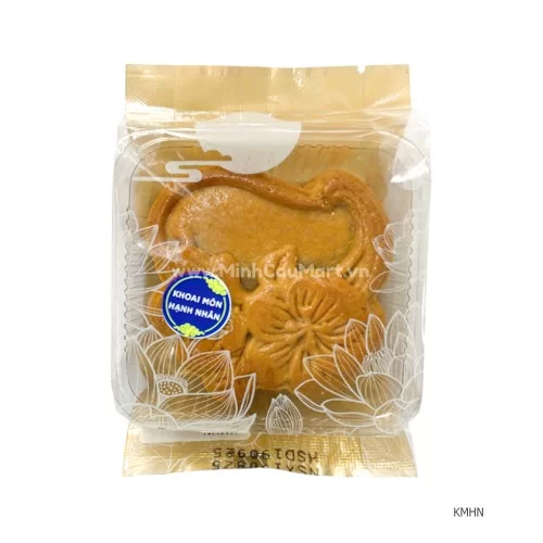 Bánh trung thu Minh Cầu khoai môn hạnh nhân 150g  Bánh trung thu Minh Cầu khoai môn hạnh nhân 150g