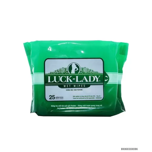 Khăn Ướt Luck Lady 25 Tờ