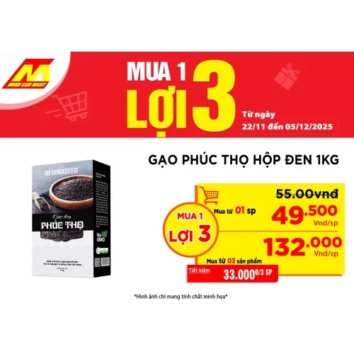 Gạo Phúc Thọ Hộp Đen 1kg 