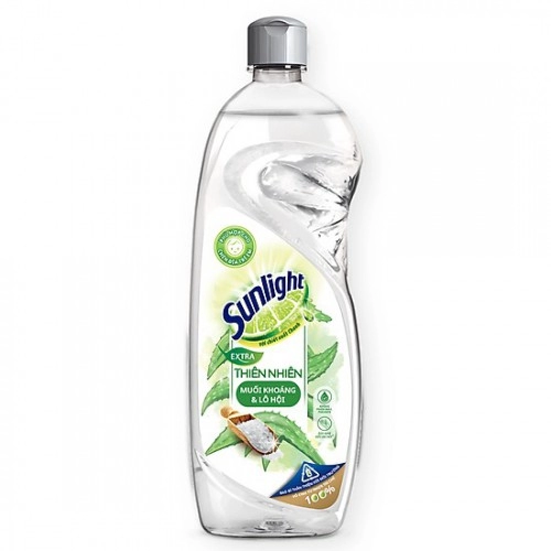 Nước Rửa Chén Sunlight Muối Khoáng & Lô Hội 750ml