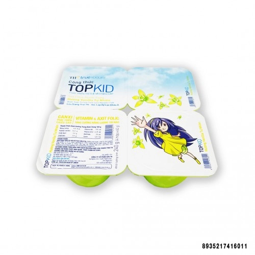 Sữa Chua Thanh Trùng TOPKID Hương Vanilla Tự Nhiên 60G Sữa Chua Thanh Trùng TOPKID Hương Vanilla Tự Nhiên 60G