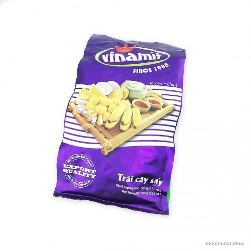 Trái Cây Sấy Khô Vinamit 500gr Trái Cây Sấy Khô Vinamit 500gr