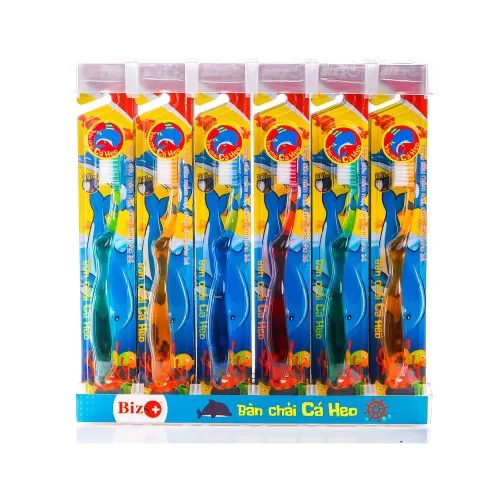 Bàn Chải Trẻ Em Bizs Cá Heo 