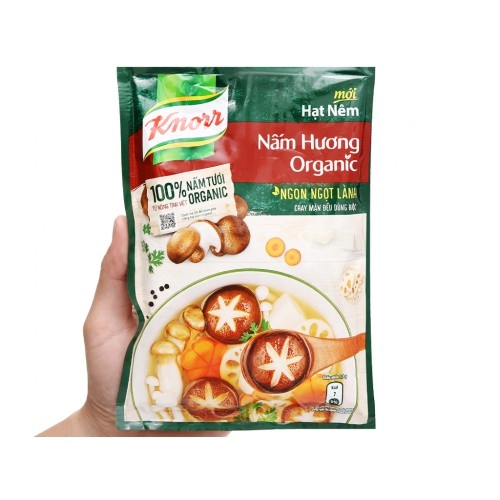 Hạt Nêm knor Nấm hương Organic 380gr Hạt Nêm knor Nấm hương Organic 380gr