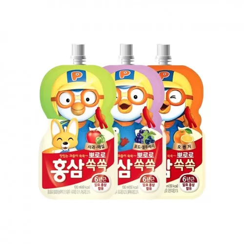 Nước uống Pororo túi 100ml