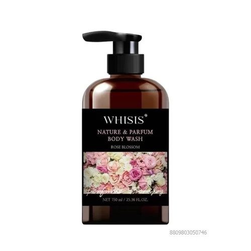 Sữa tắm hoa hồng WHISIS Nature & Parfum Body Wash Rose Blossom 750ml