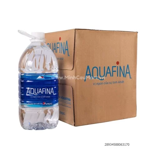 Nước Khoáng Aquafina Can 5l*4