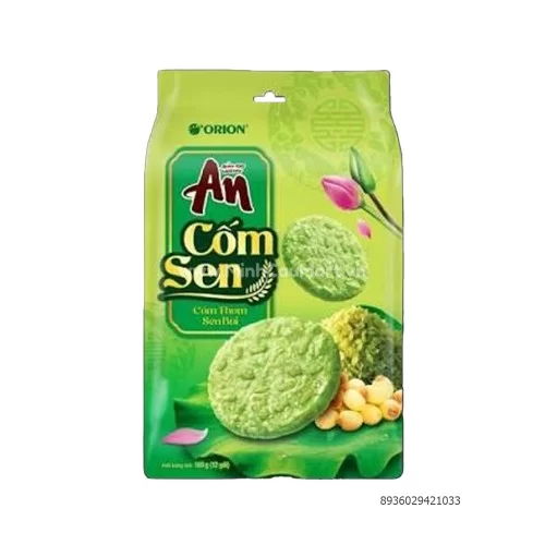 Bánh gạo An Cốm Sen 12P                                                                                                                                                                                                                                   