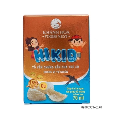 Yến sào Hikid lọ 70ml
