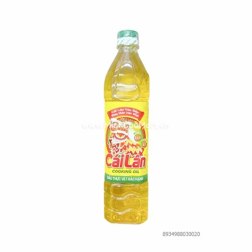 Dầu thực vật tinh luyện nhãn hiệu cái lân 1L