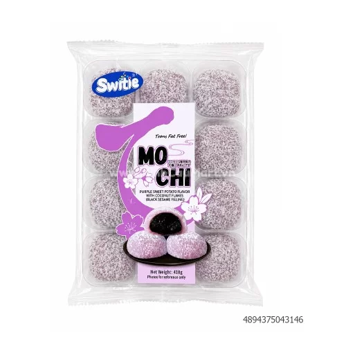 Bánh Mochi hiệu Switie vị khoai lang tím phủ dừa 418gr   