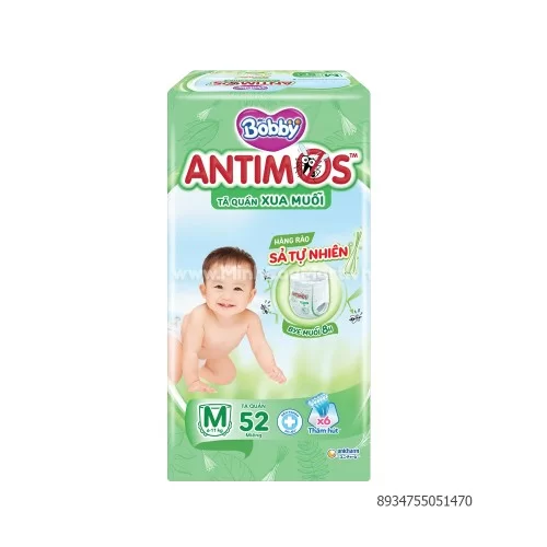 Tã quần Bobby xua muỗi M52                                                                                                                                                                                                                                