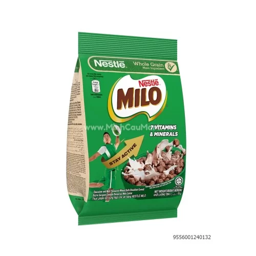 Ngũ cốc ăn sáng milo 70g                                                                                                                                                                                                                                  