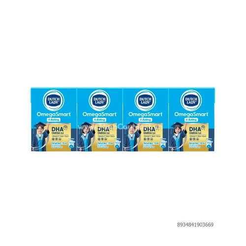 Sữa Dinh Dưỡng ít đường Dutch Lady OmegaSmart 110ml