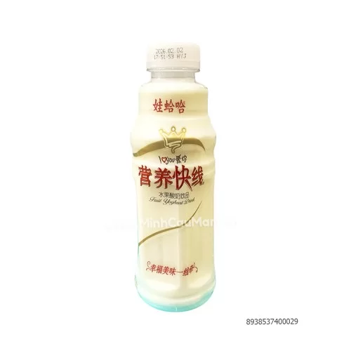 Sữa Chua Uống Hoa Quả Wahaha Đài Loan 500ml